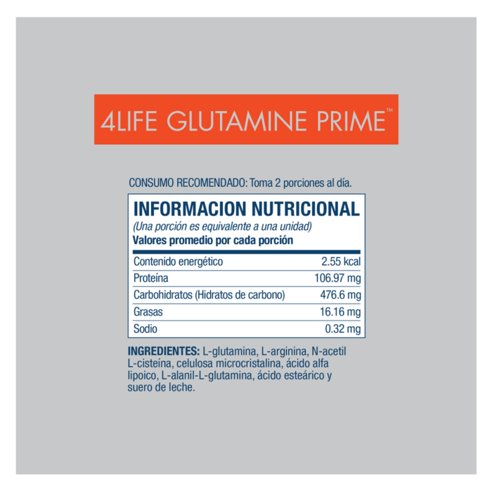 4life glutamine prime peru