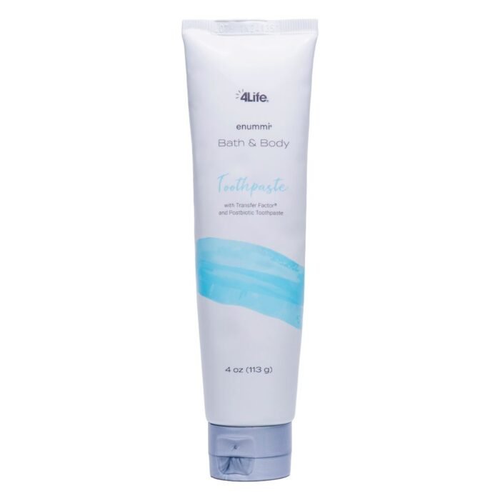 Dentifrice enummi™ avec 4Life Transfer Factor™ et postbiotique