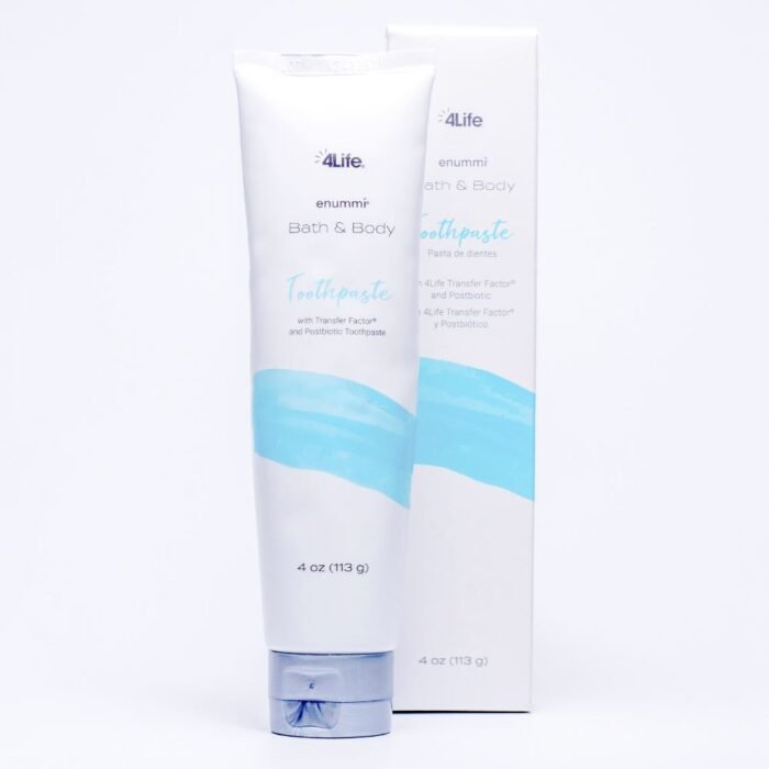 Dentifrice enummi™ avec 4Life Transfer Factor™ et postbiotique vendas