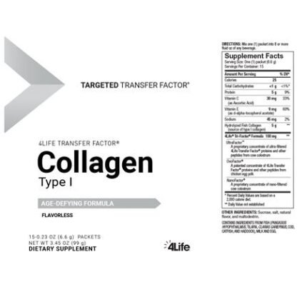 Transfer Factor Collagen Type I 4LIFE UNITED STATES