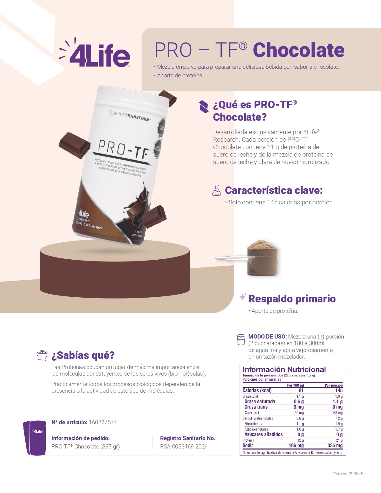 4Life Pro_TF_Chocolate_Colombia
